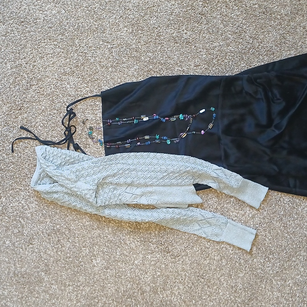 NWT TEN by Babaton Silk dress size medium